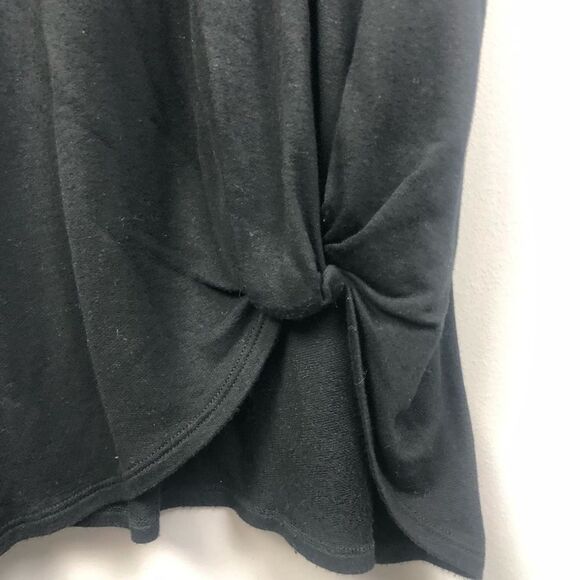 A. OK COEVOLUTION | Knot Front Midi Black Dress L - Picture 5 of 8